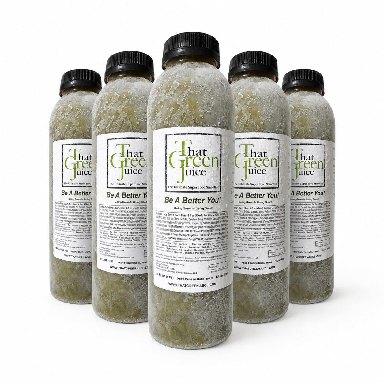 That Green Juice 5 bottle pack