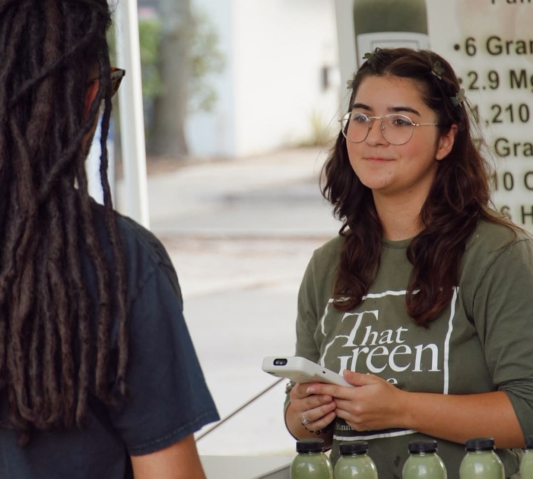 That Green Juice at the Delray Beach GreenMarket