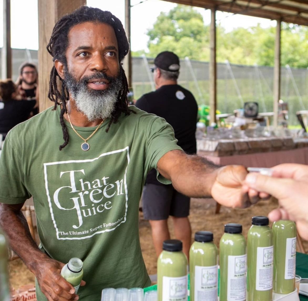 That Green Juice booth in Loxahatchee