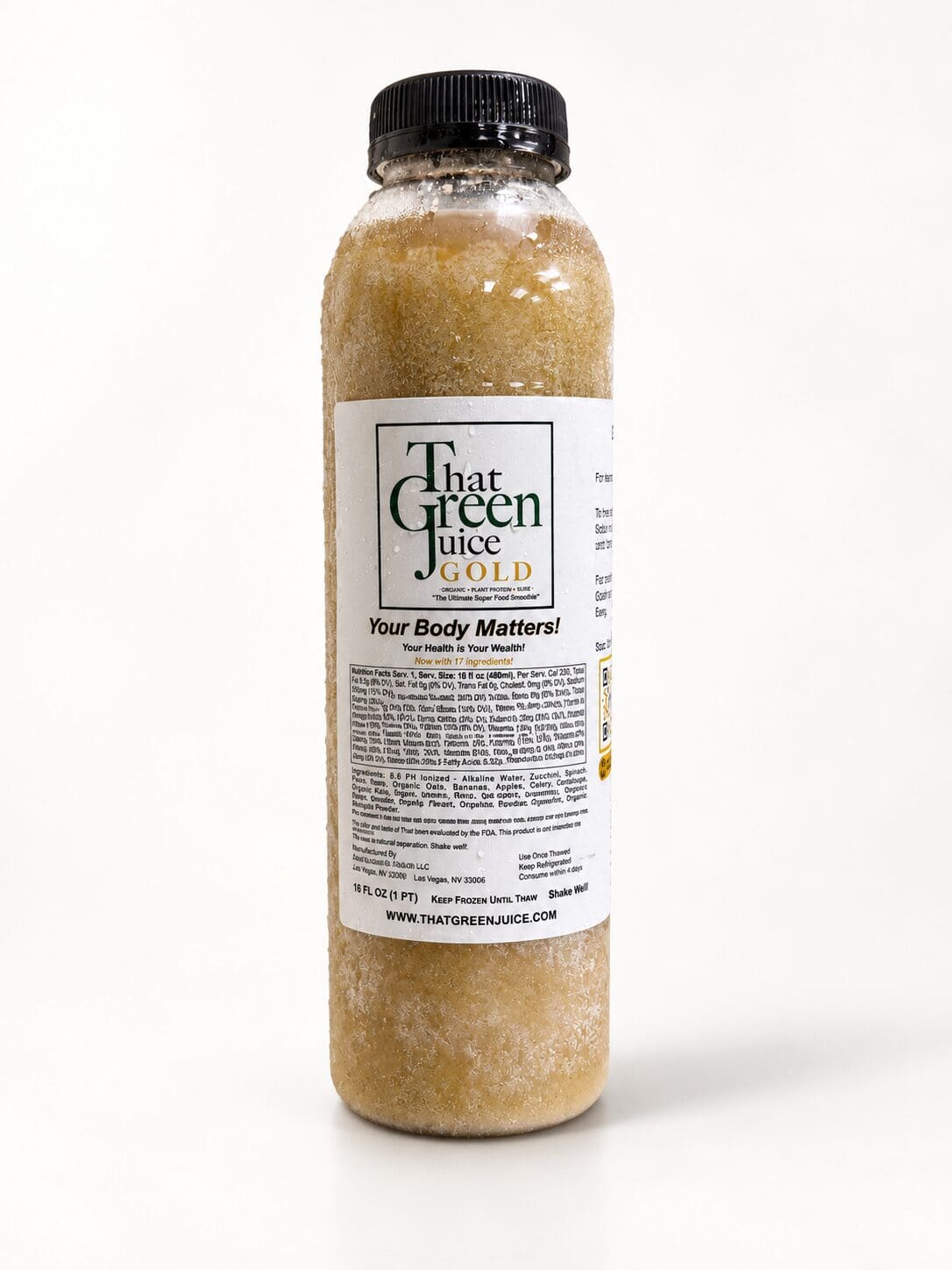 That Green Juice Gold bottle